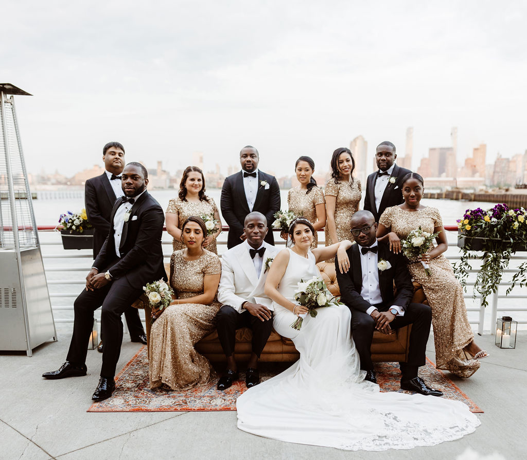 Wedding at Batello in Jersey City, New Jersey